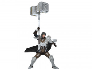 Santiago boy warrior xiii century Modèle 3D