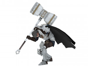 Santiago boy warrior xiii century Modèle 3D