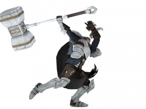 Santiago boy warrior xiii century Modèle 3D
