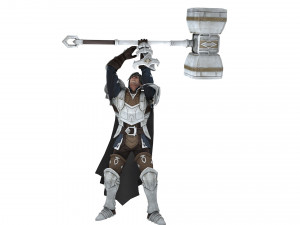 Santiago boy warrior xiii century Modèle 3D