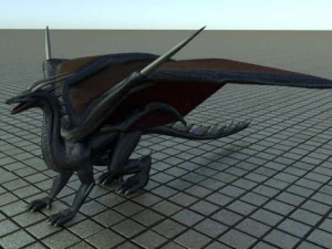 Land dragon 3D Model
