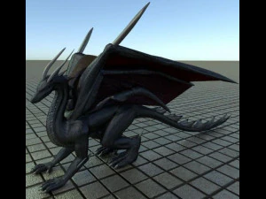 Land dragon 3D Model