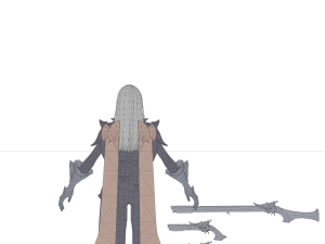 Anime Fantasy Sorceress Nienke Rigged Modèle 3D