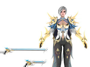 Freya Character 3D 3D Model