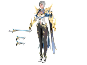 Freya Character 3D 3D Model