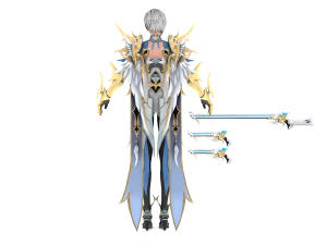 Freya Character 3D 3D Model