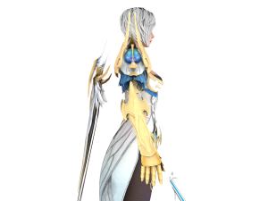 Freya Character 3D Modelo 3D