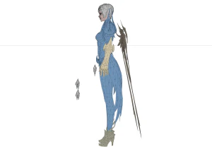 Freya Character 3D 3D Model