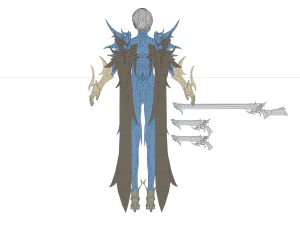 Freya Character 3D 3D Model