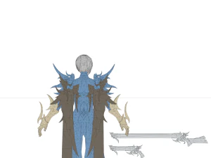 Freya Character 3D 3D Model