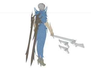 Freya Character 3D Modelo 3D