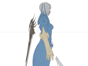 Freya Character 3D 3D Model