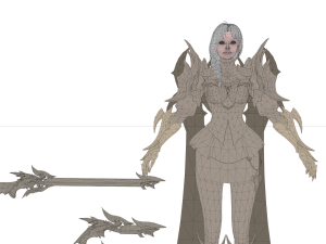 Character - Assassin 3D 模型