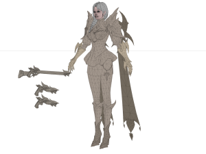 Character - Assassin 3D 模型