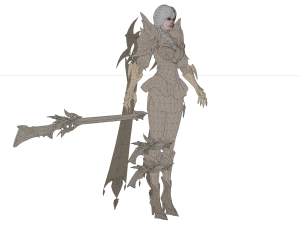 Character - Assassin 3D 模型