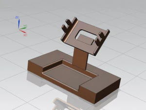 SOPORTE M&Oacute;VIL Modelo 3D