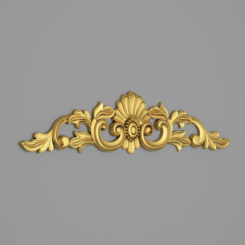 Classic Carved 001 3D 模型 .c4d .max .obj .3ds .fbx .stl .blend