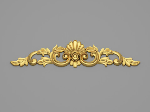 Classic Carved 001 3D 模型