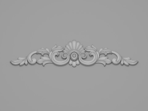 Classic Carved 001 3D 模型
