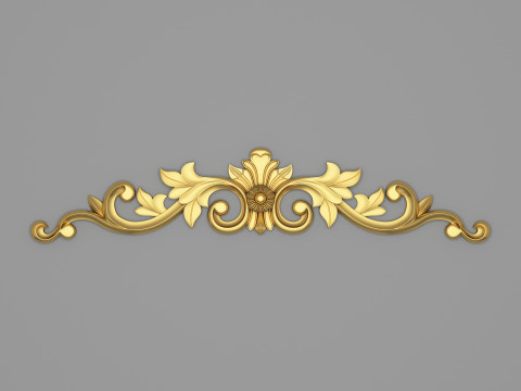 Classic Carved 002 Modello 3D