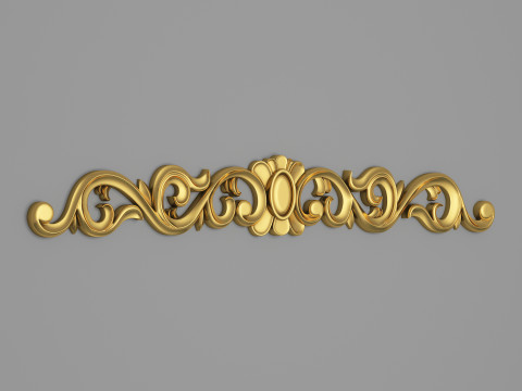 Classic Carved 003 3D Model