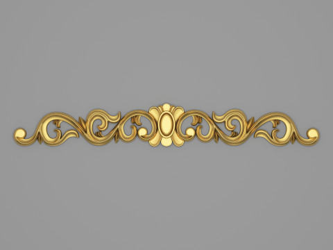 Classic Carved 003 3D Model