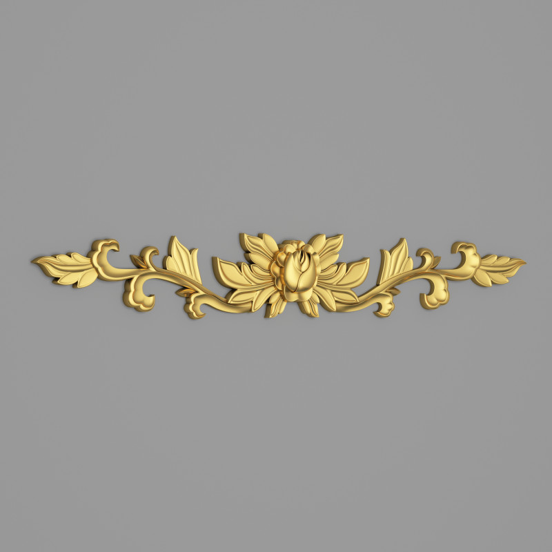 Classic Carved 004 Model 3D .c4d .max .obj .3ds .fbx .stl .blend 