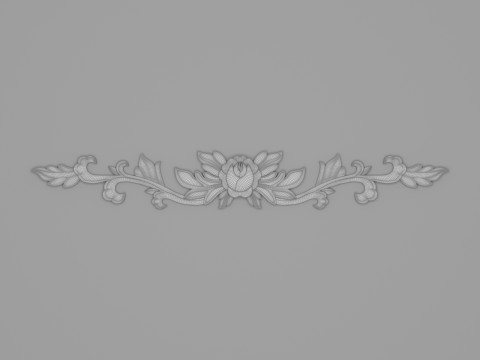 Classic Carved 004 Model 3D
