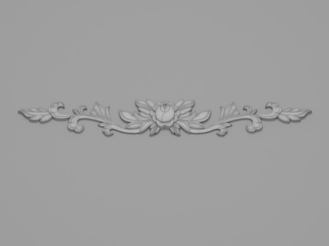 Classic Carved 004 Model 3D