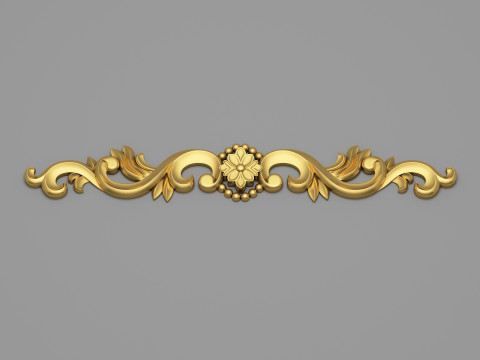 Classic Carved 005 Modelo 3D