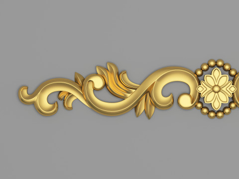 Classic Carved 005 Modelo 3D