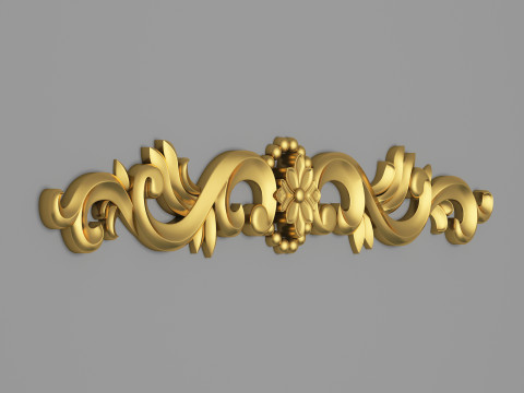 Classic Carved 005 Modelo 3D