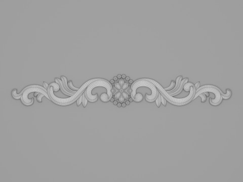 Classic Carved 005 Modelo 3D