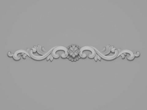Classic Carved 005 Modelo 3D
