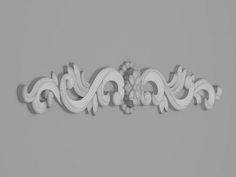 Classic Carved 005 Modelo 3D