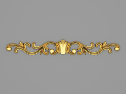 Classic Carved 006 Modelo 3D