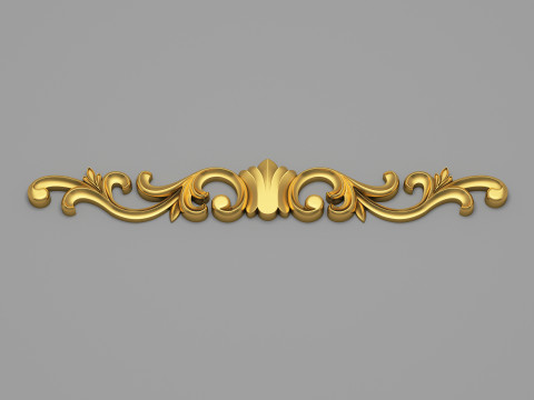 Classic Carved 006 Modelo 3D