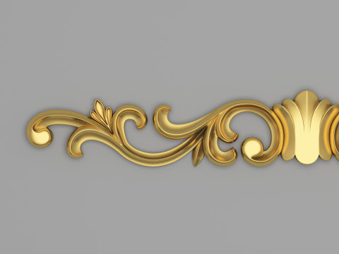 Classic Carved 006 Modelo 3D