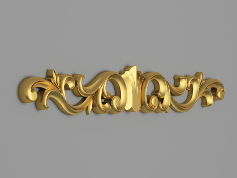 Classic Carved 006 Modelo 3D