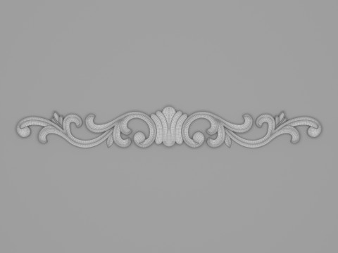Classic Carved 006 Modelo 3D