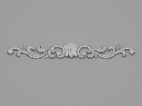 Classic Carved 006 Modelo 3D