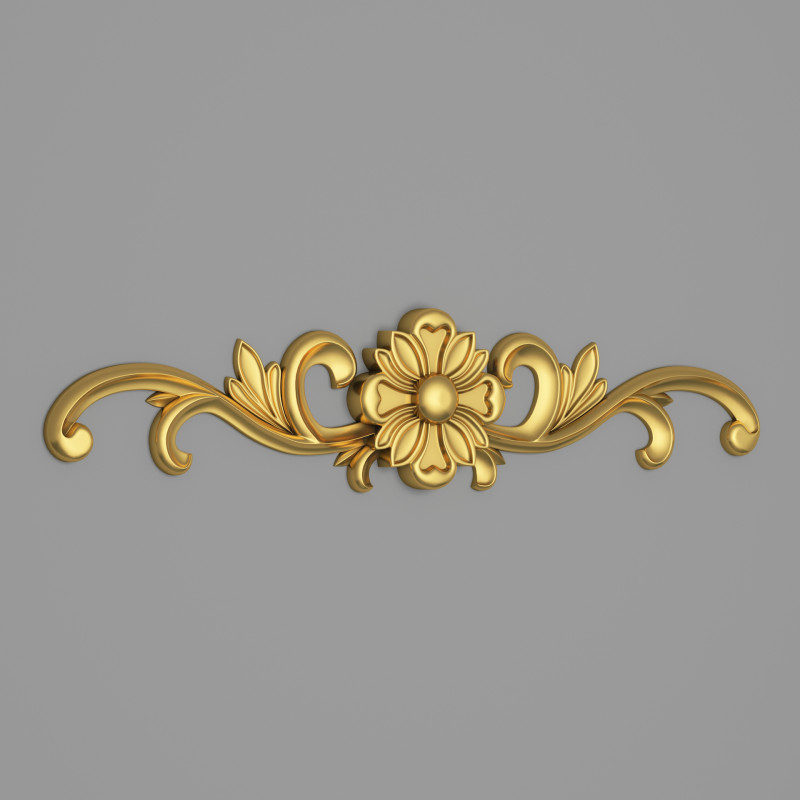 Classic Carved 007 Model 3D .c4d .max .obj .3ds .fbx .stl .blend 