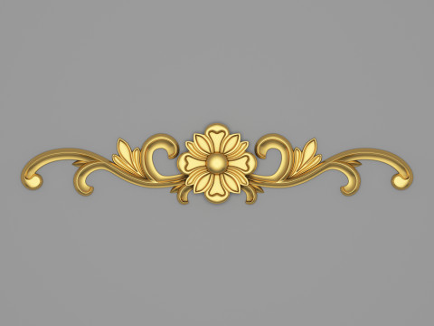 Classic Carved 007 Model 3D