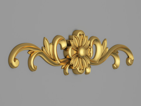 Classic Carved 007 Model 3D