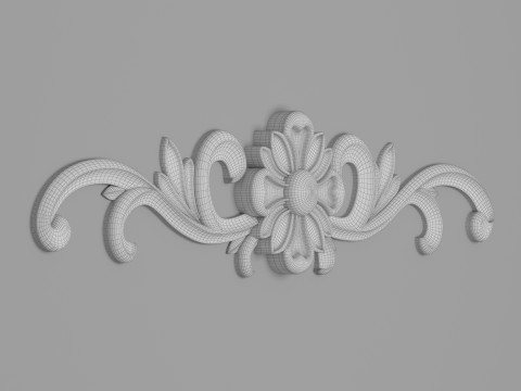 Classic Carved 007 Model 3D