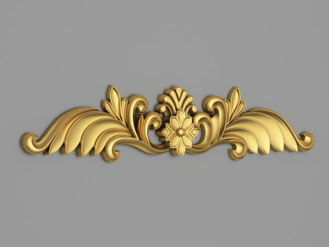 Classic Carved 008 3D Model