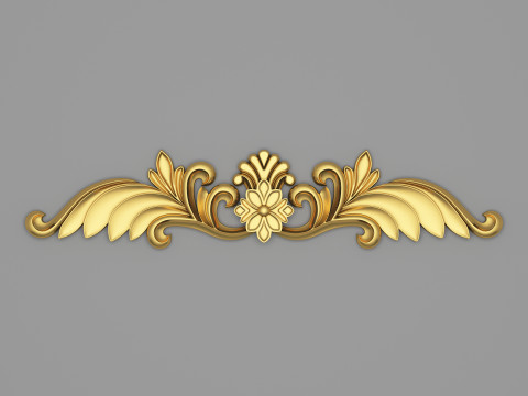 Classic Carved 008 Modelo 3D