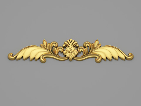 Classic Carved 008 Modelo 3D