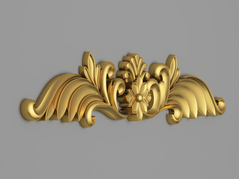 Classic Carved 008 Modelo 3D