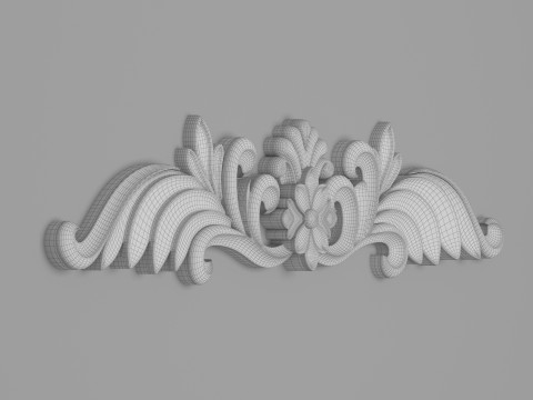 Classic Carved 008 Modelo 3D